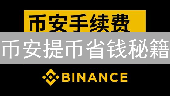 币安提币省钱秘籍：避坑指南与费用优化策略！