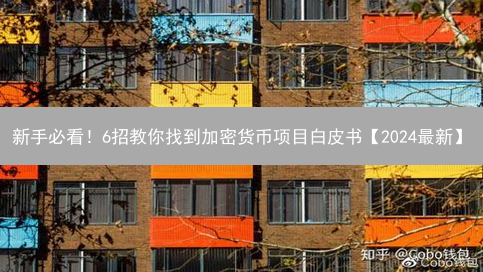 新手必看！6招教你找到加密货币项目白皮书【2024最新】