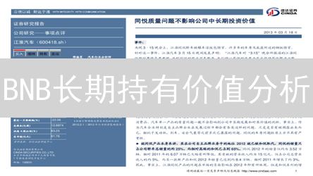 BNB长期持有价值分析：生态系统、技术创新与战略布局