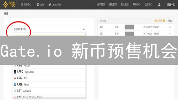 Gate.io 新币预售机会：抢先布局，赢在起跑线？