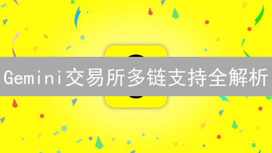 Gemini交易所多链支持全解析：你的资产安全吗？