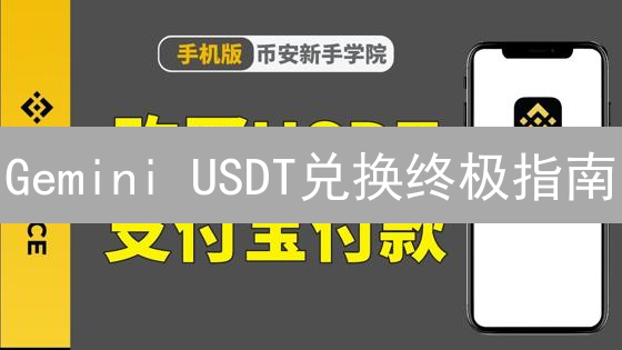 Gemini USDT兑换终极指南：新手也能轻松上手！