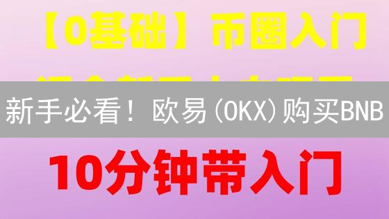 新手必看！欧易(OKX)购买BNB/BTC终极指南：手把手教你轻松入门！