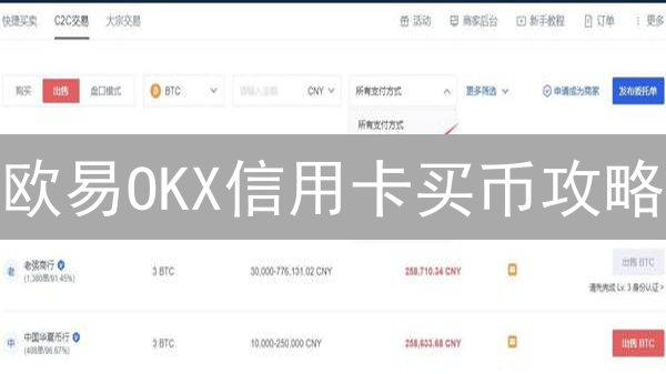 欧易OKX信用卡买币攻略：新手必看，安全便捷指南！