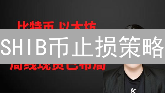 SHIB币止损策略：避坑指南，助你稳健盈利！